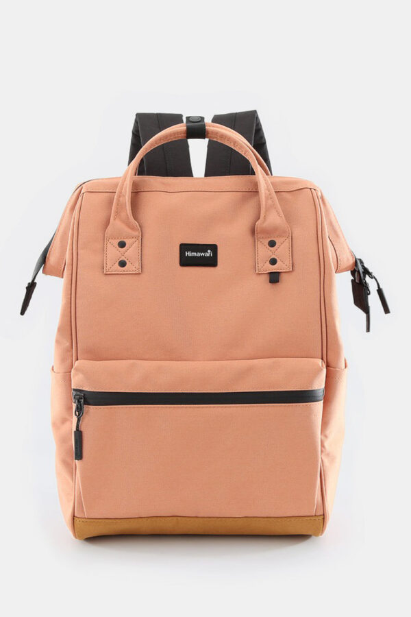 Waterproof Canvas Travel Backpack Bag with USB Port - Image 12