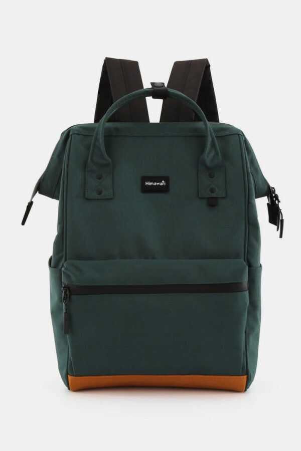 Waterproof Canvas Travel Backpack Bag with USB Port - Image 13