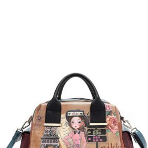 Nicole Lee USA Eco-Leather Boston Bag