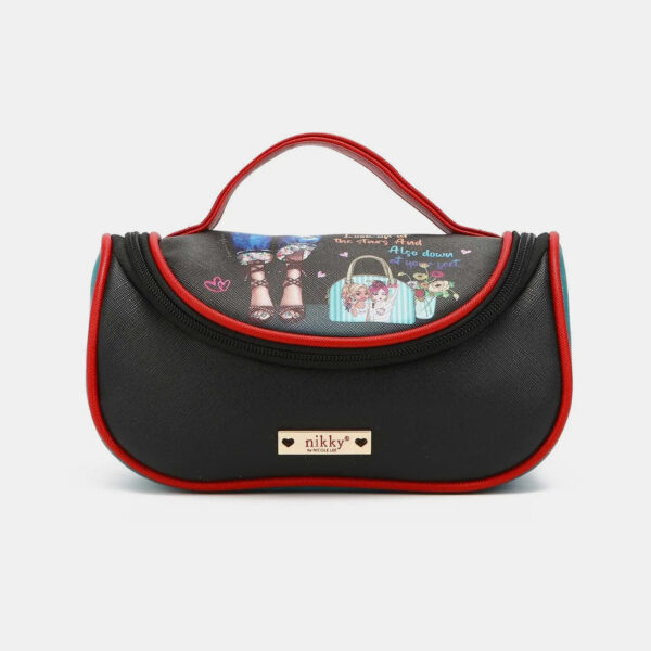 Nicole Lee USA Nikky Contrast Makeup Bag - Image 3