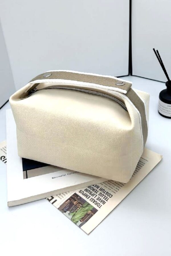 Zenana Waterproof Canvas Travel Cosmetic Bag - Image 6